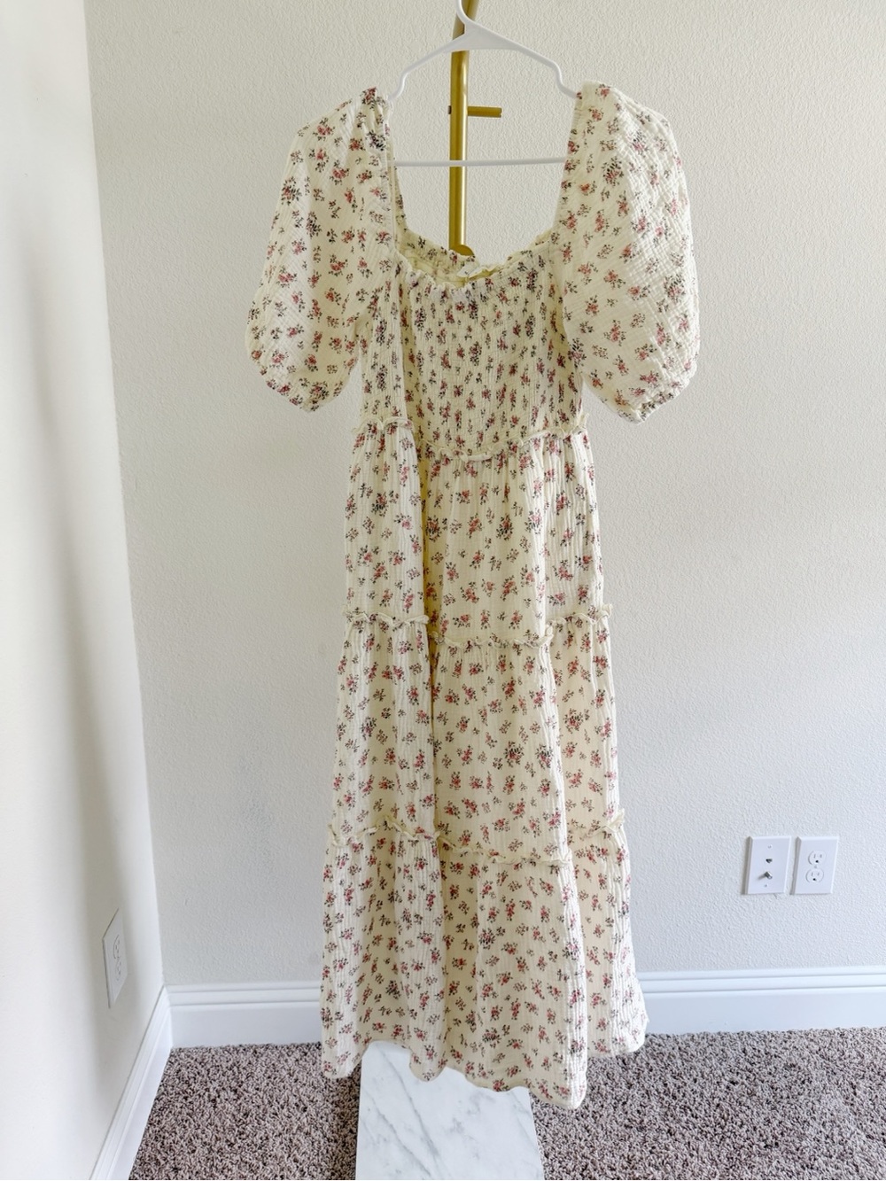 Dahl Briar Pink Floral Dress / Million Colors Pink Floral Dress - S